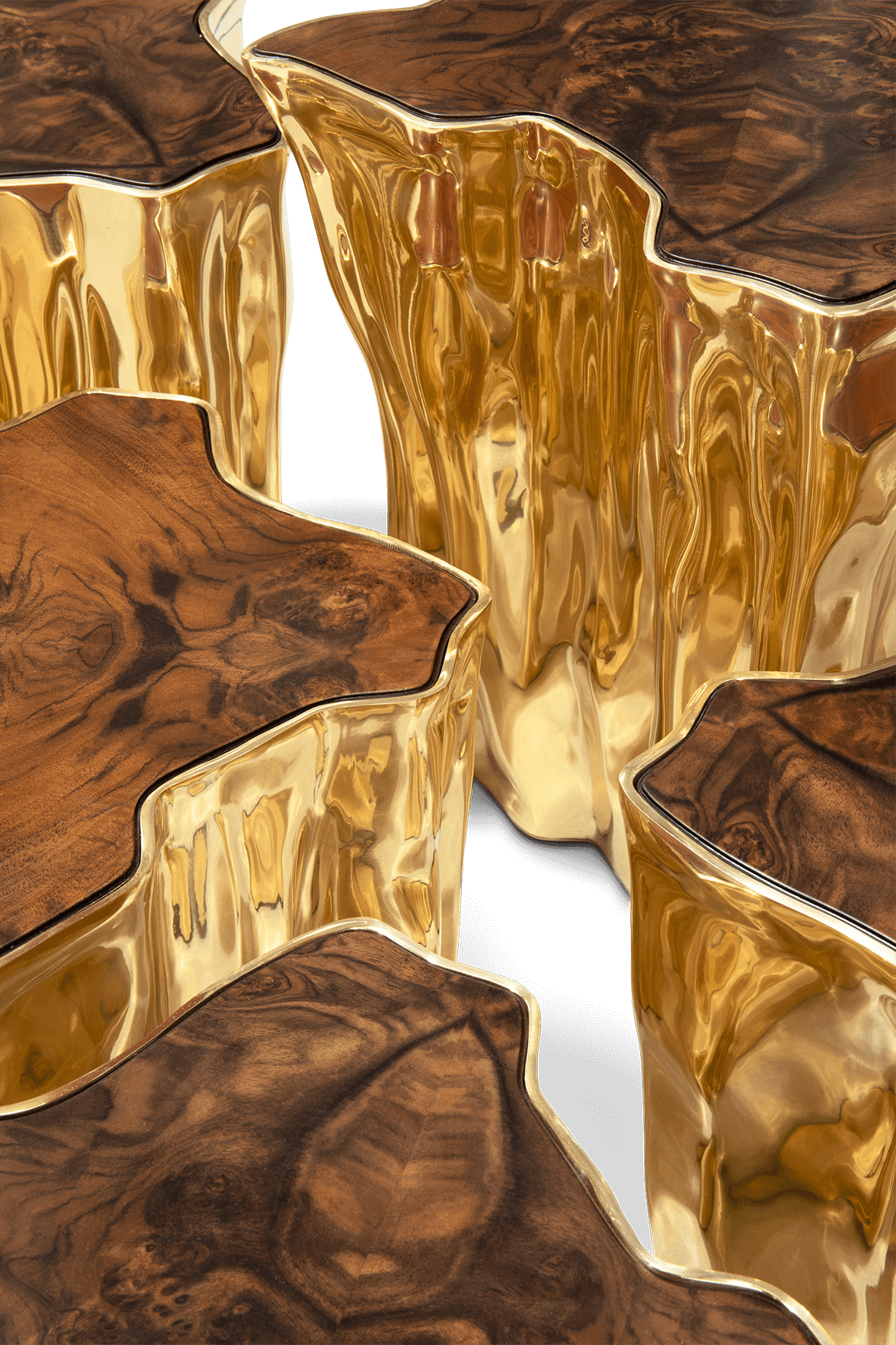 Paradise series walnoten finish salontafel