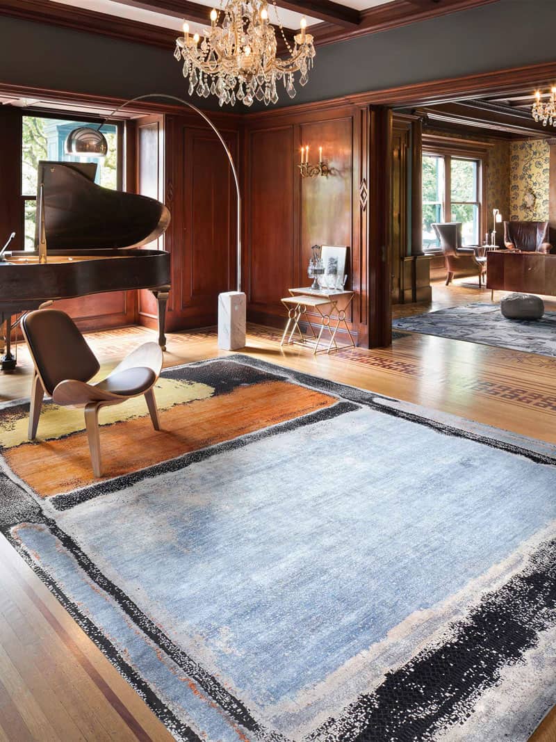 Mix handgemaakte luxe vloerkleed