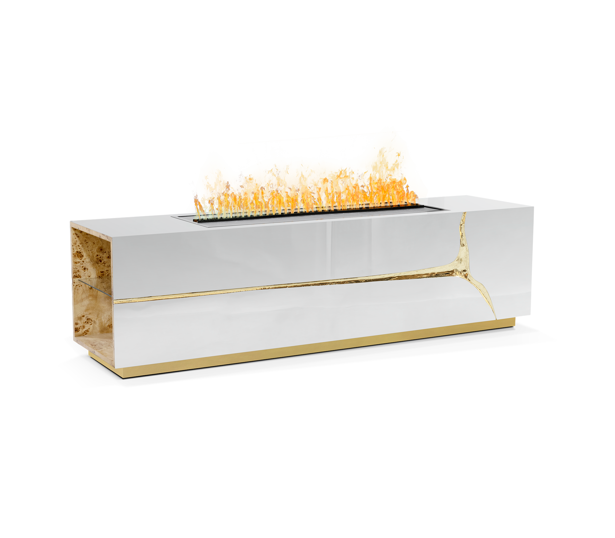 Fissure open haard