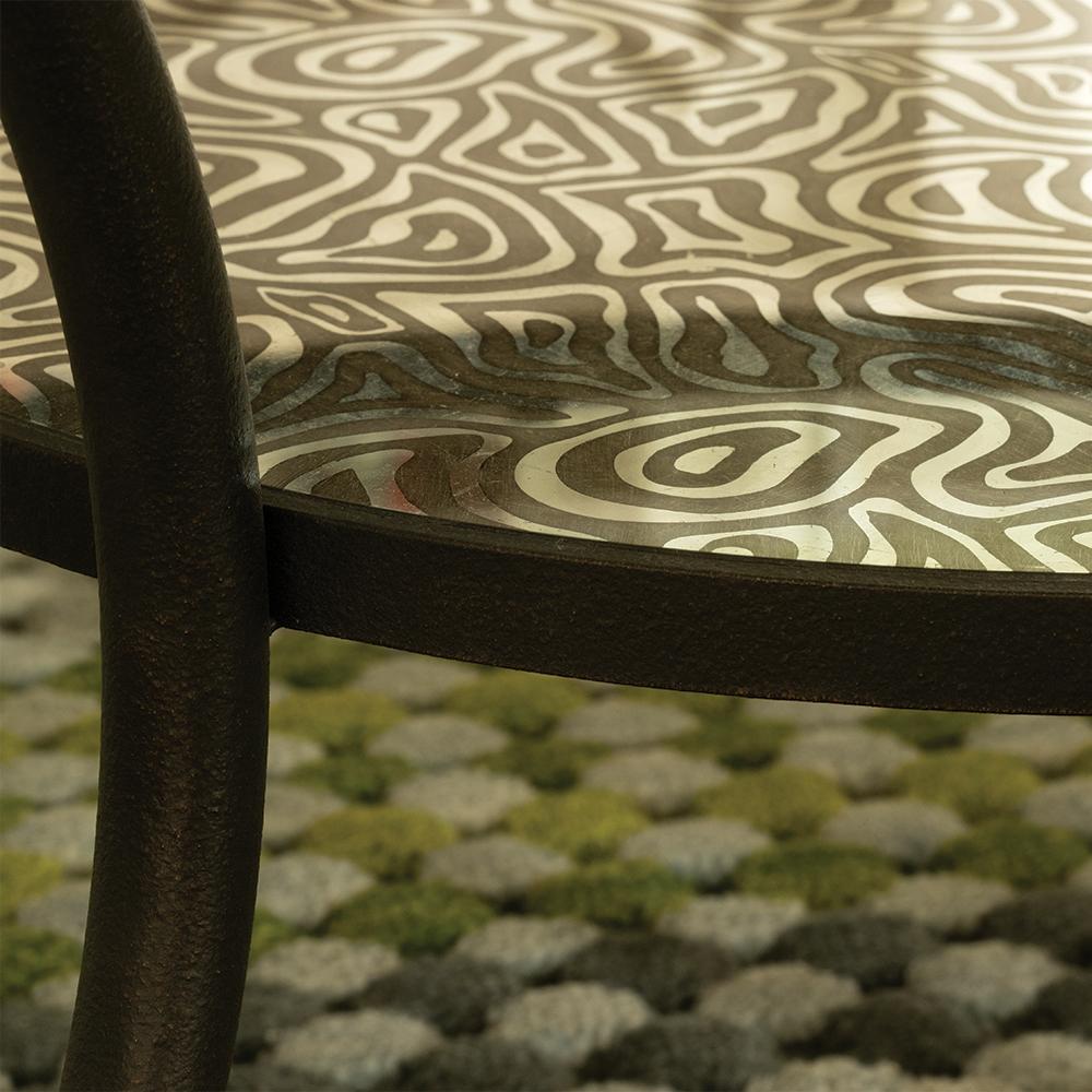 Coralia Verre Eglomise salontafel