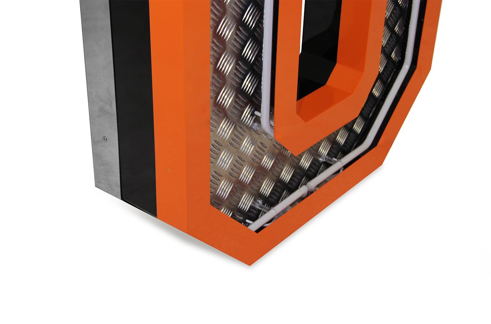 Unique Letter U lamp