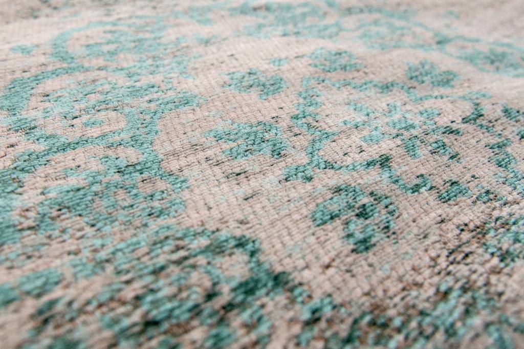 Vintage Style Jade Oyster tapijt | Maat: 80 × 150 cm