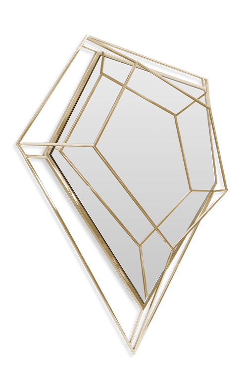 Lustre kleine wandspiegel