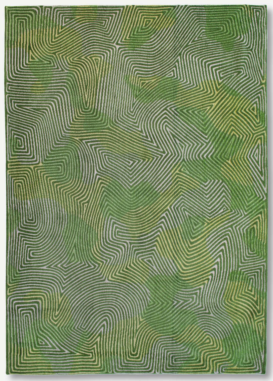 Coral - Tropical Green tapijt | Maat: 280 × 390 cm
