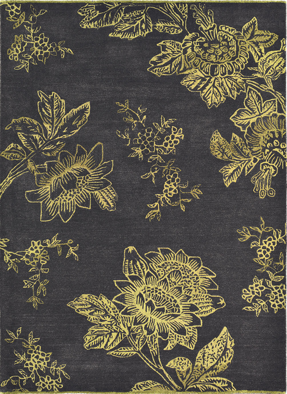 Tonquin charcoal tapijt | Maat: 120 × 180 cm