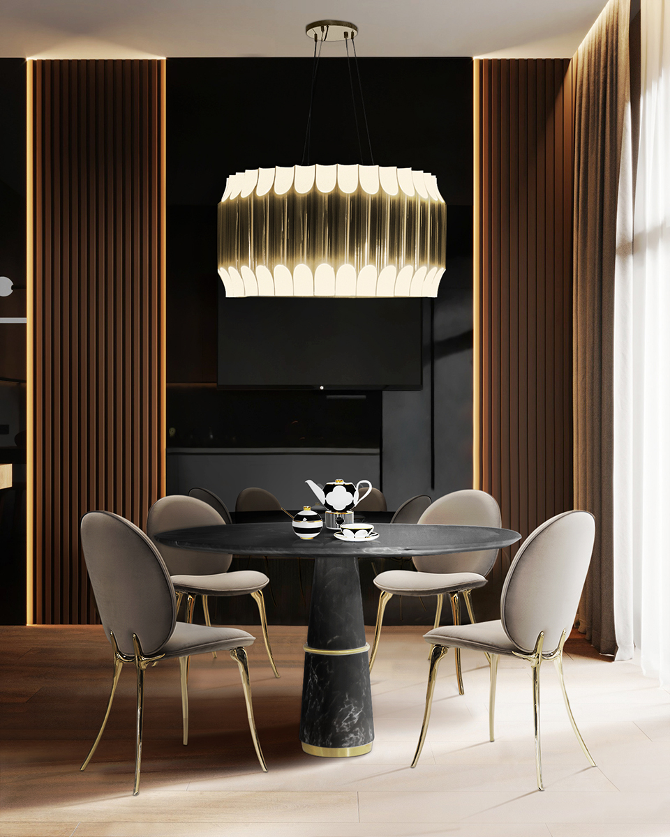 Bold ronde hanglamp - 1