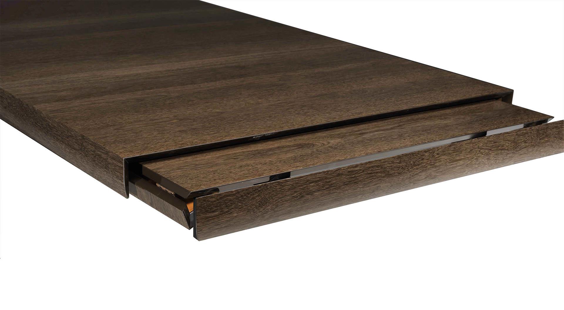 Bronzen boog uitschuifbare tafel 240/340 cm