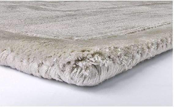 Domino Tencel Silver tapijt | Maat: 200 × 300 cm