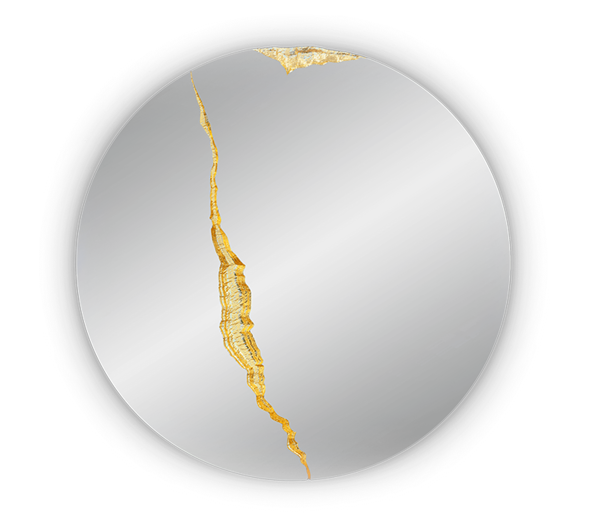 Illumina II ronde spiegel