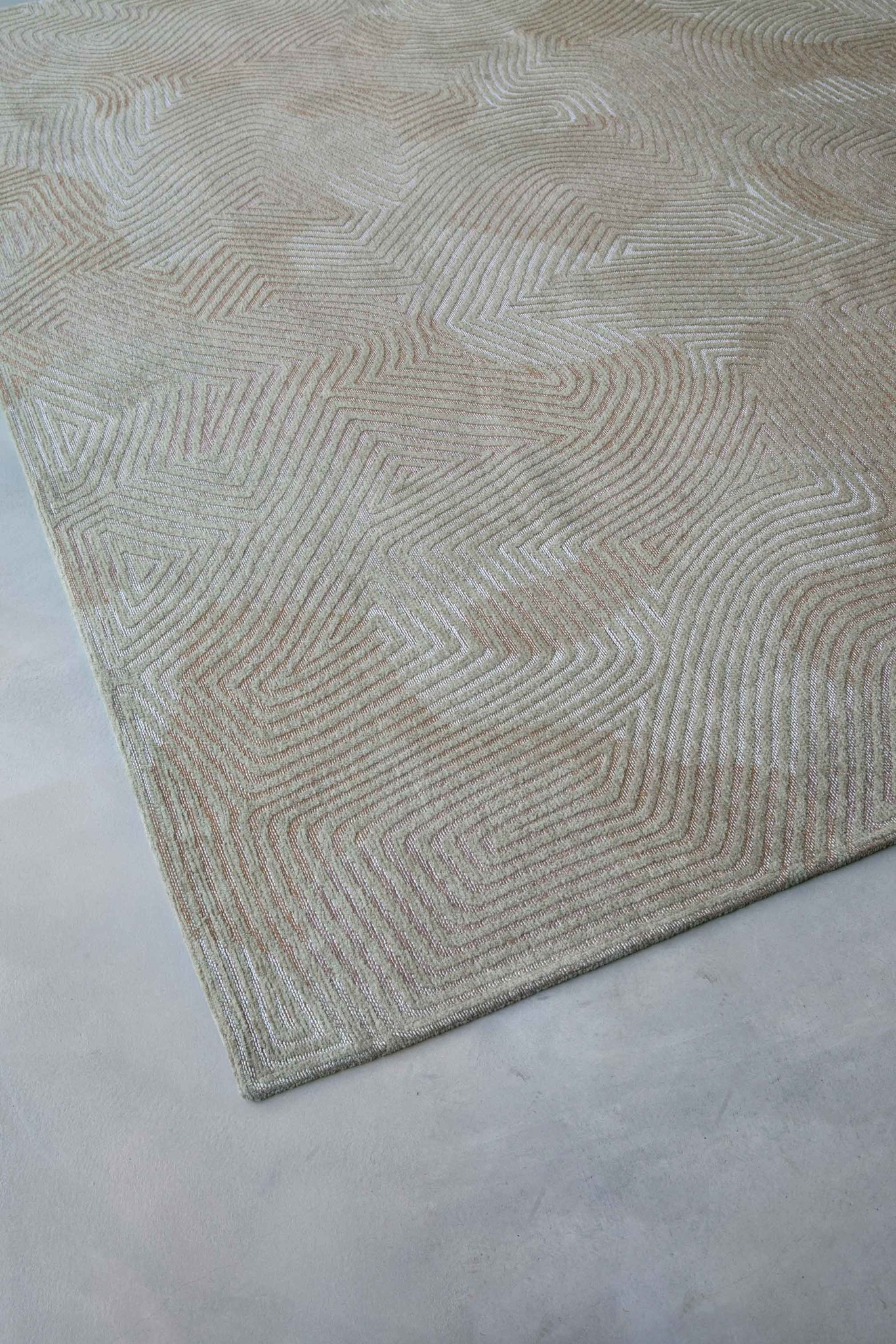 Coral - Shell Beige tapijt | Maat: 170 × 240 cm