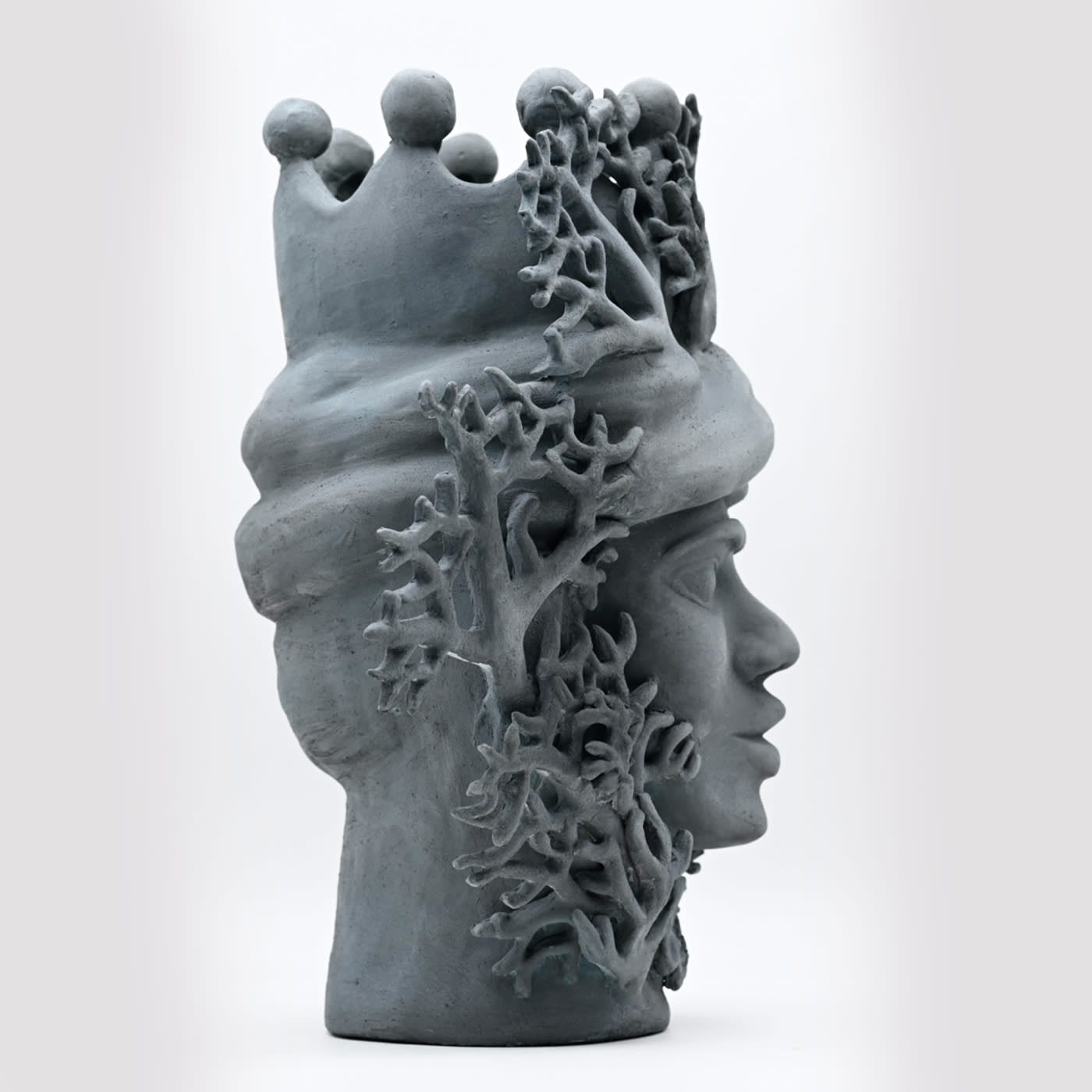 Moor's Head koraal sculptuur