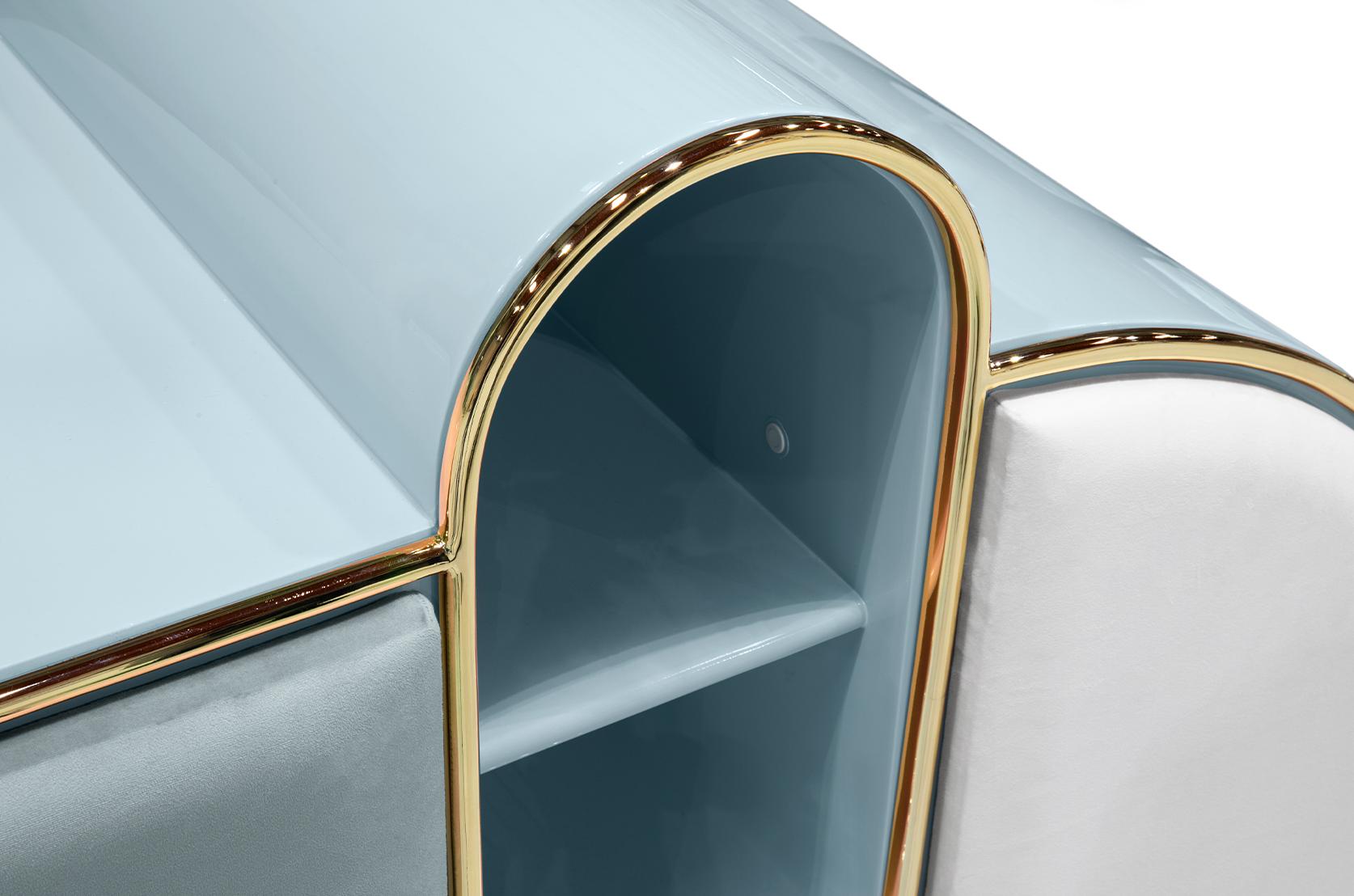 Candy Coated ladekast met drie laden