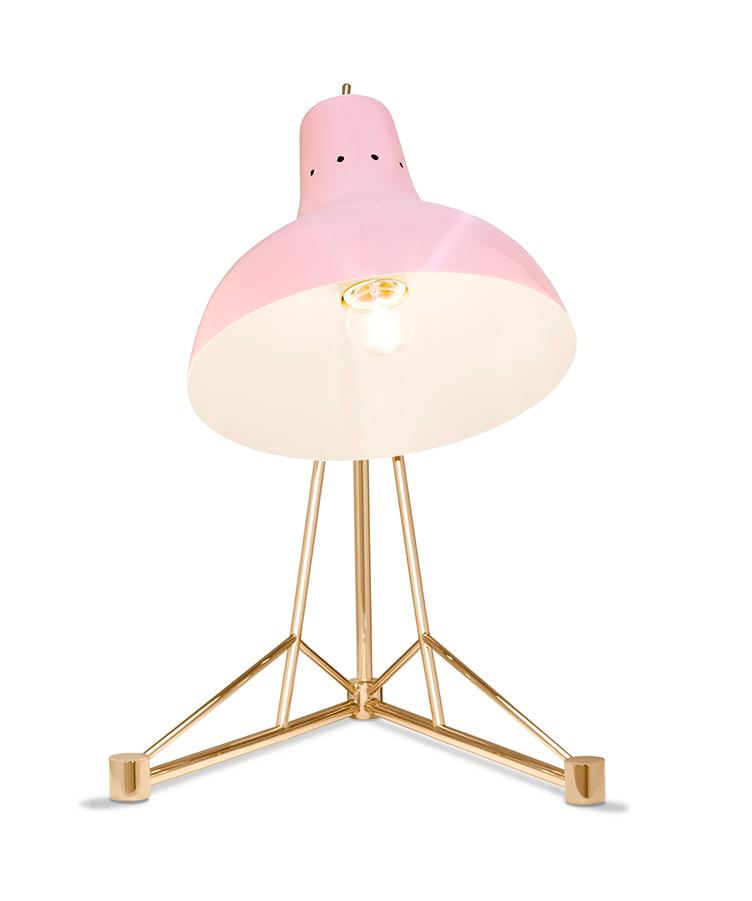Celestia roze bureaulamp
