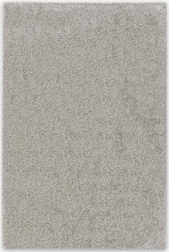 Gravel gevilt wol light/grijs shag tapijt | Maat: 170 × 240 cm