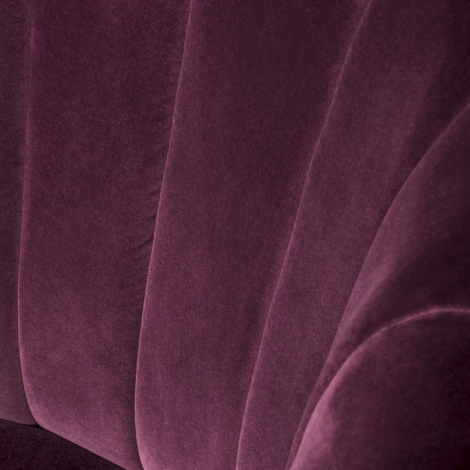 Galen paarse eenzitsbank