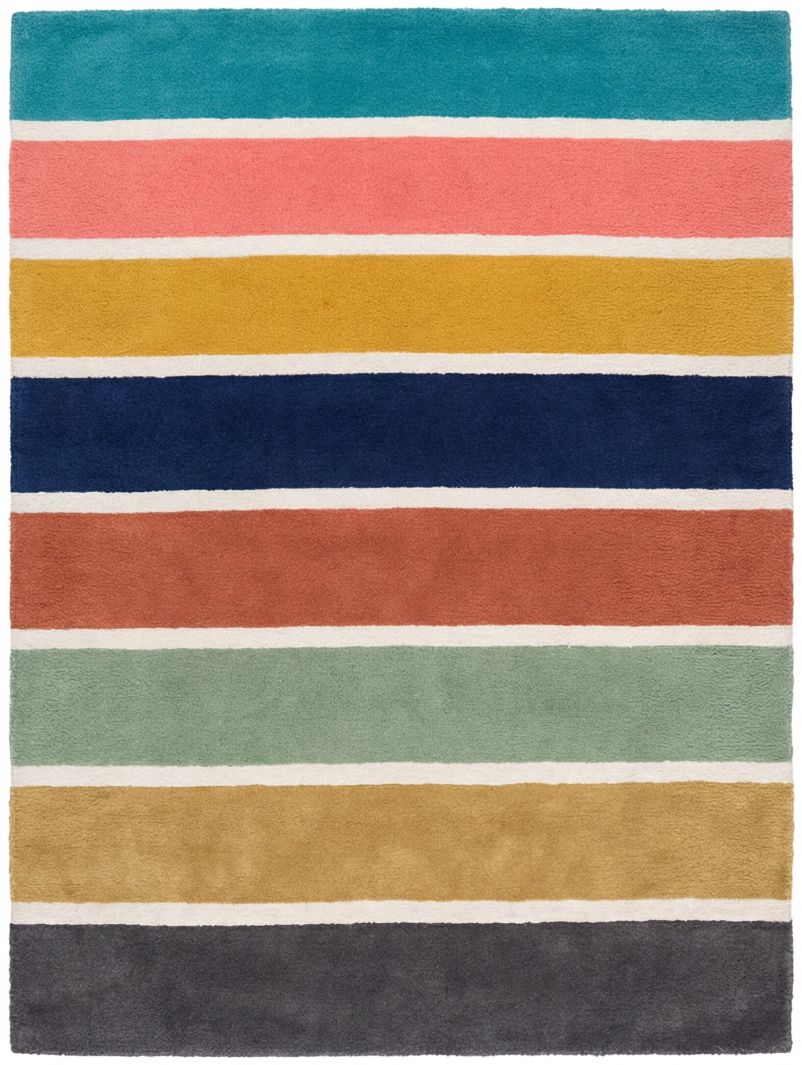 Striped Spectrum design vloerkleed