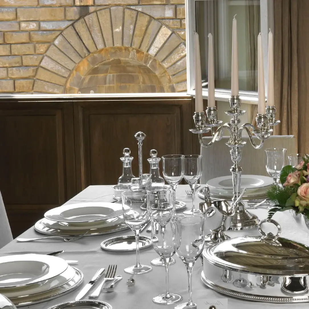 Le Perleroyal ovale azijn- en olieset