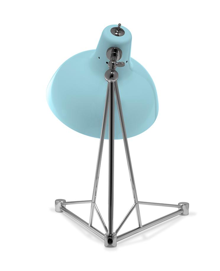 Celestia blauwe bureaulamp