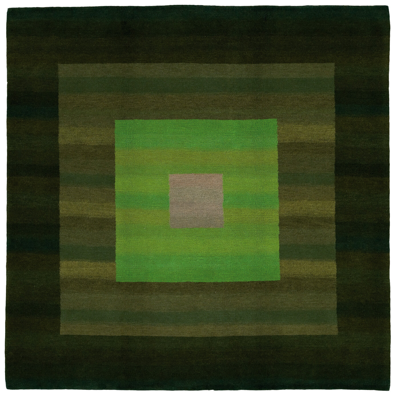 4 border groen tapijt