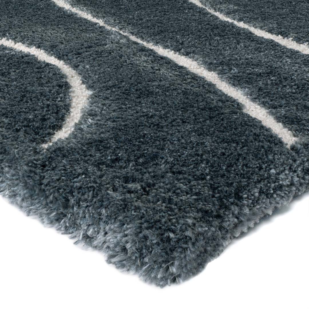 Venere Blue modern vloerkleed