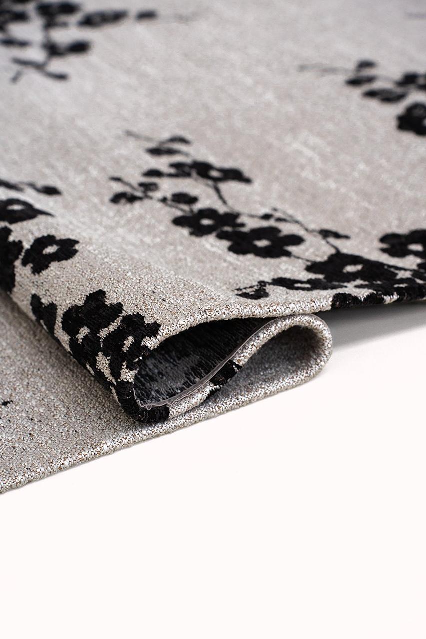 Night Snow rond tapijt | Maat: Ø 240 cm