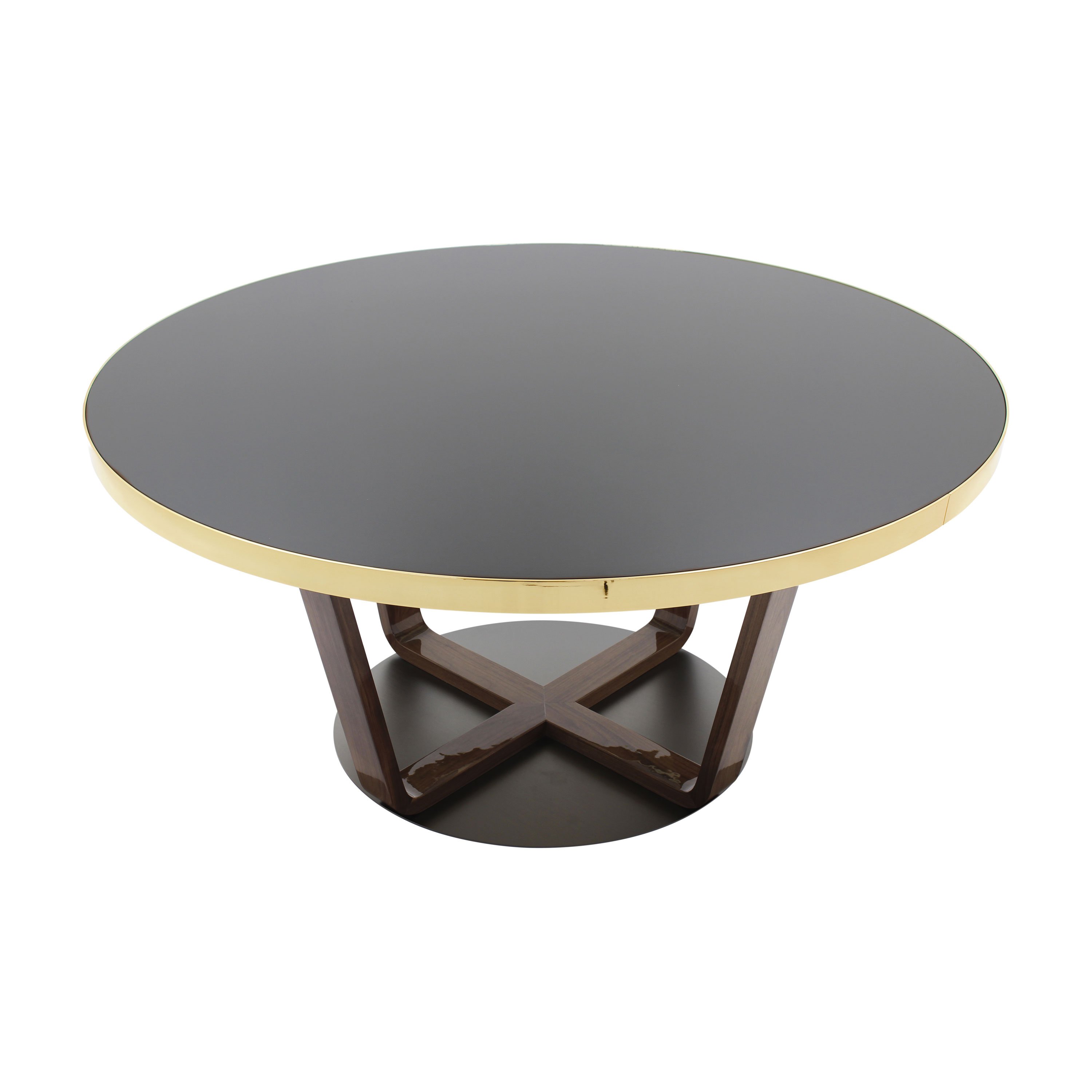 Ermione glazen eettafel