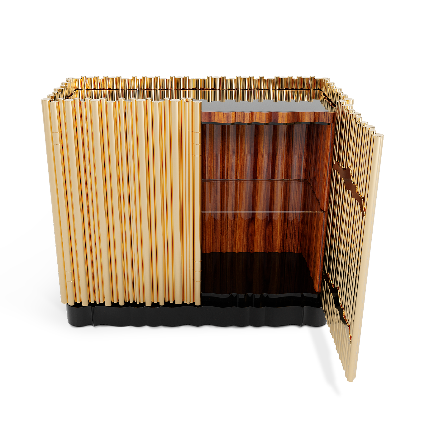 Harmony 2-deurs goud premium dressoir