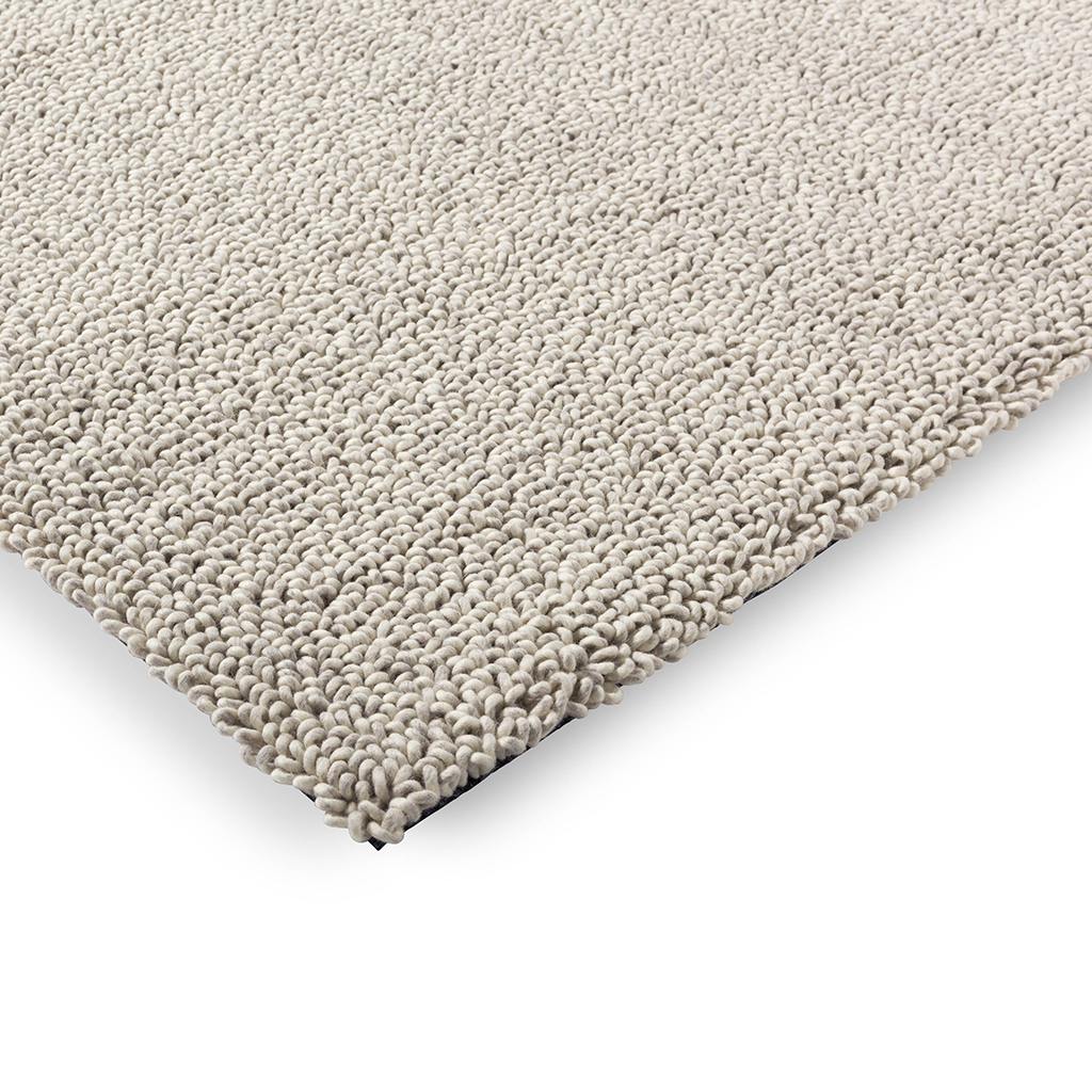 Origin loop heide grijs gevilt lus pool tapijt | Maat: 140 × 200 cm