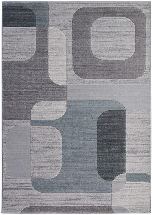 Geometrisch machinaal geweven tapijt | Maat: 160 × 230 cm
