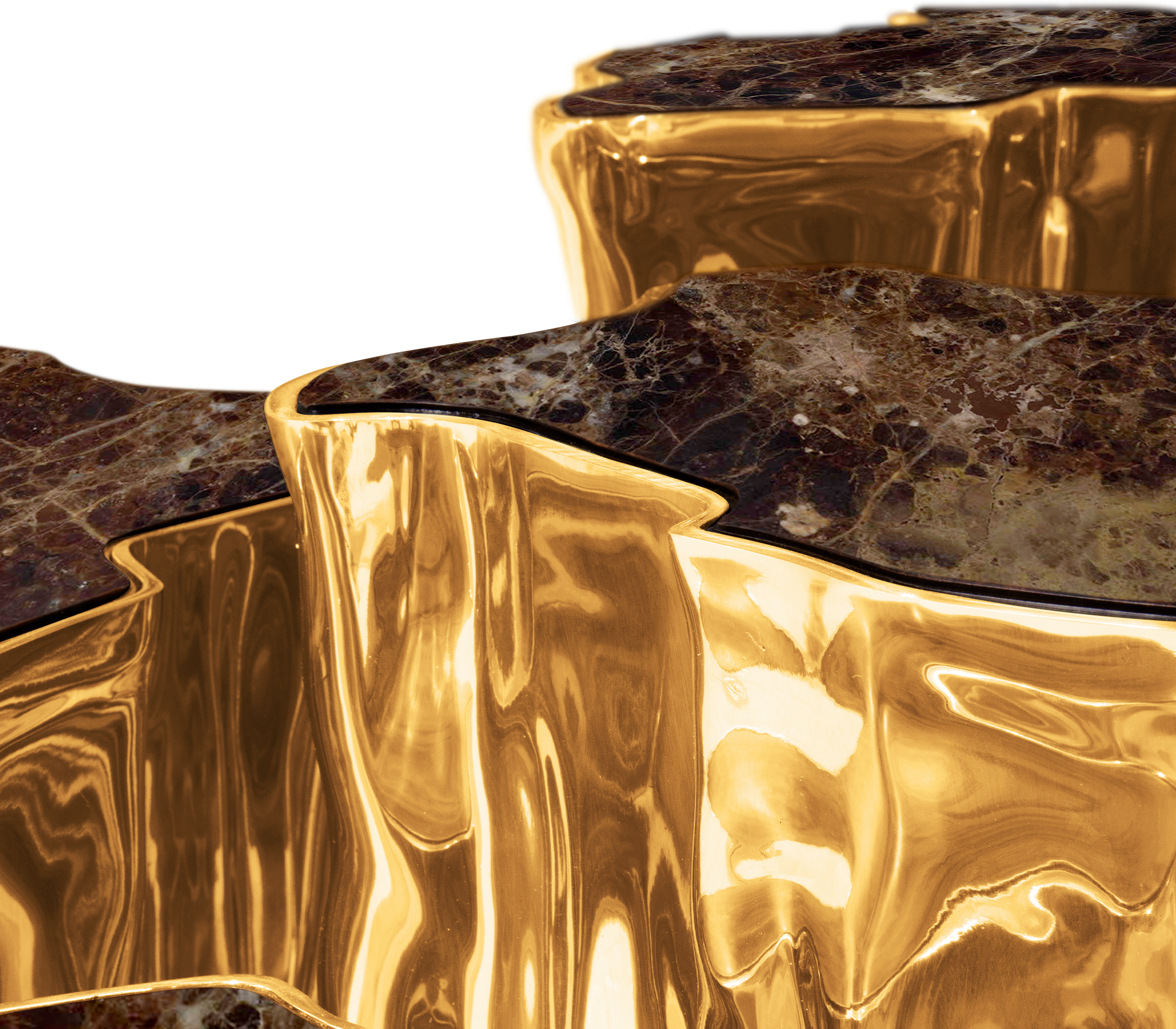 Paradise series aardetinten salontafel