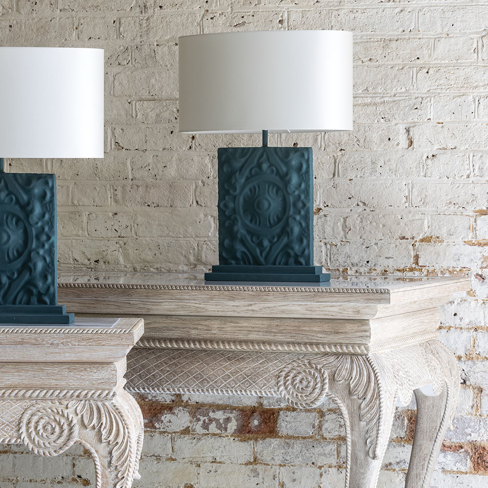 Piastrella Black Jade tafellamp