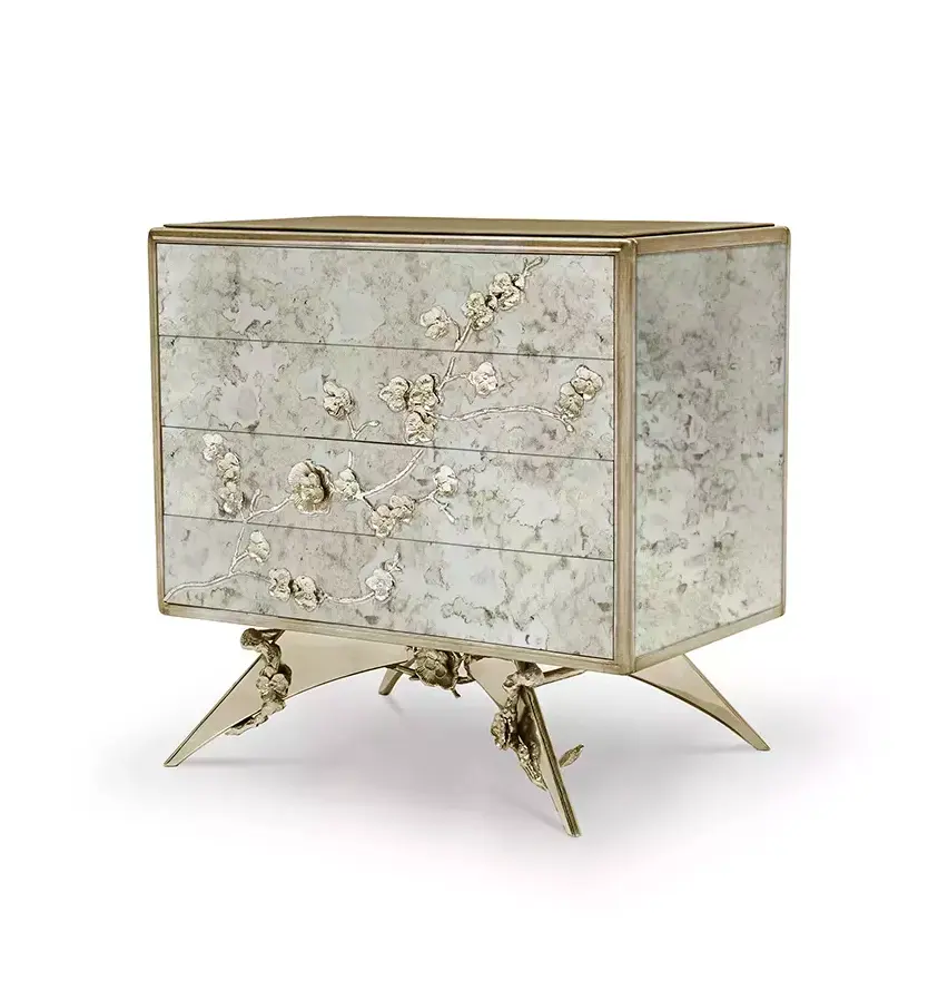 Mirage antieke spiegel nachtkastje