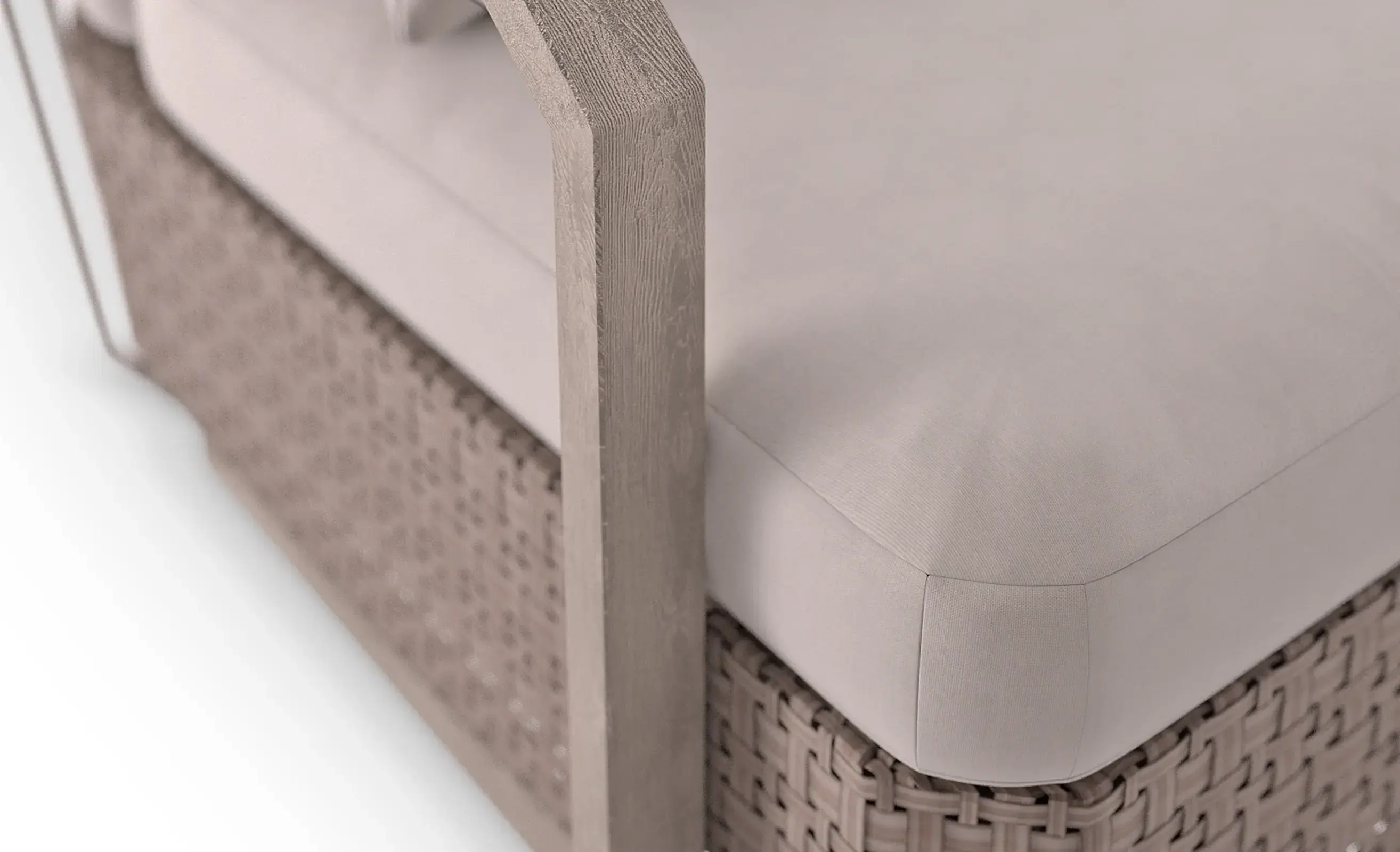 Heritage houten tuinfauteuil