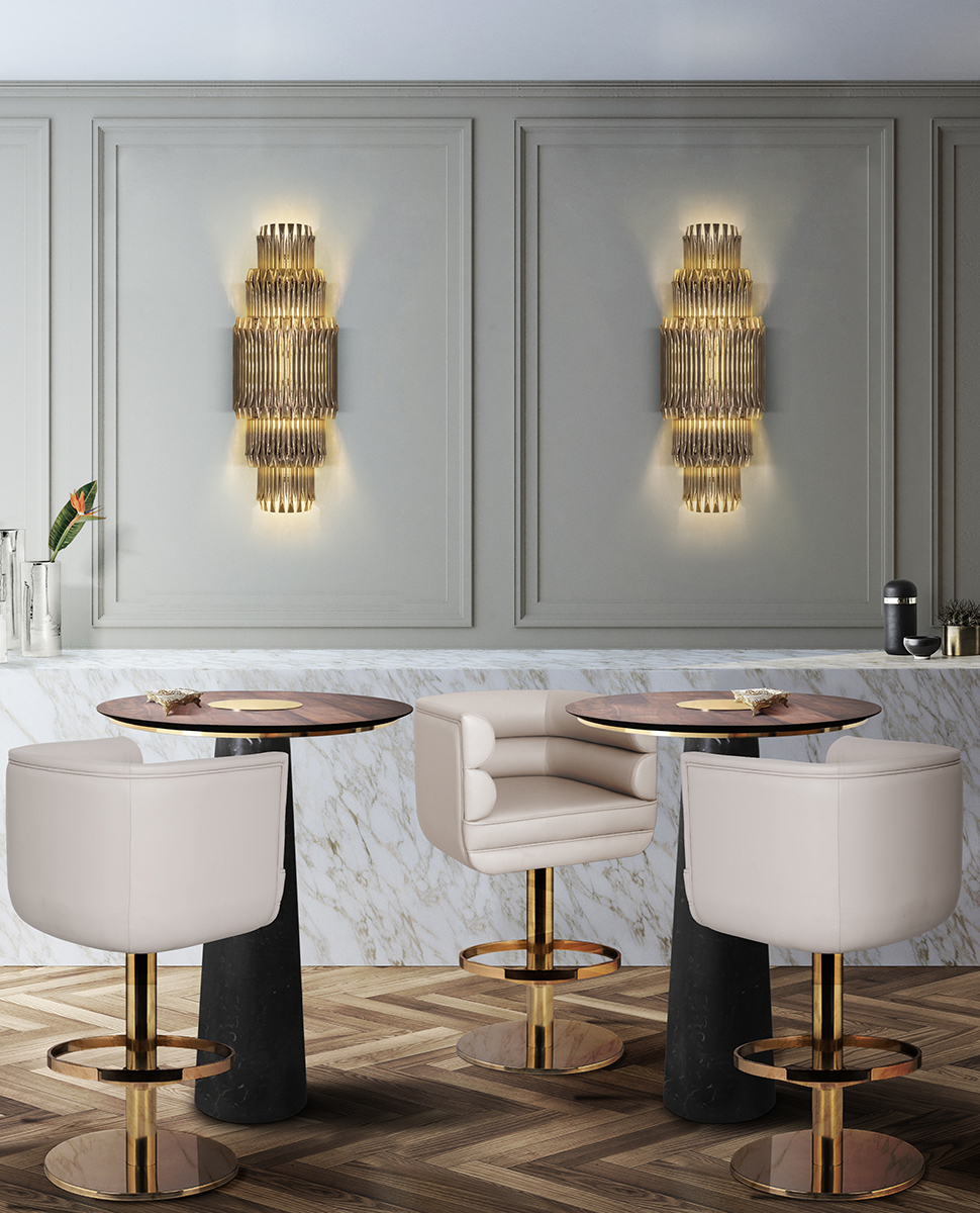 Matheny 5 wandlamp
