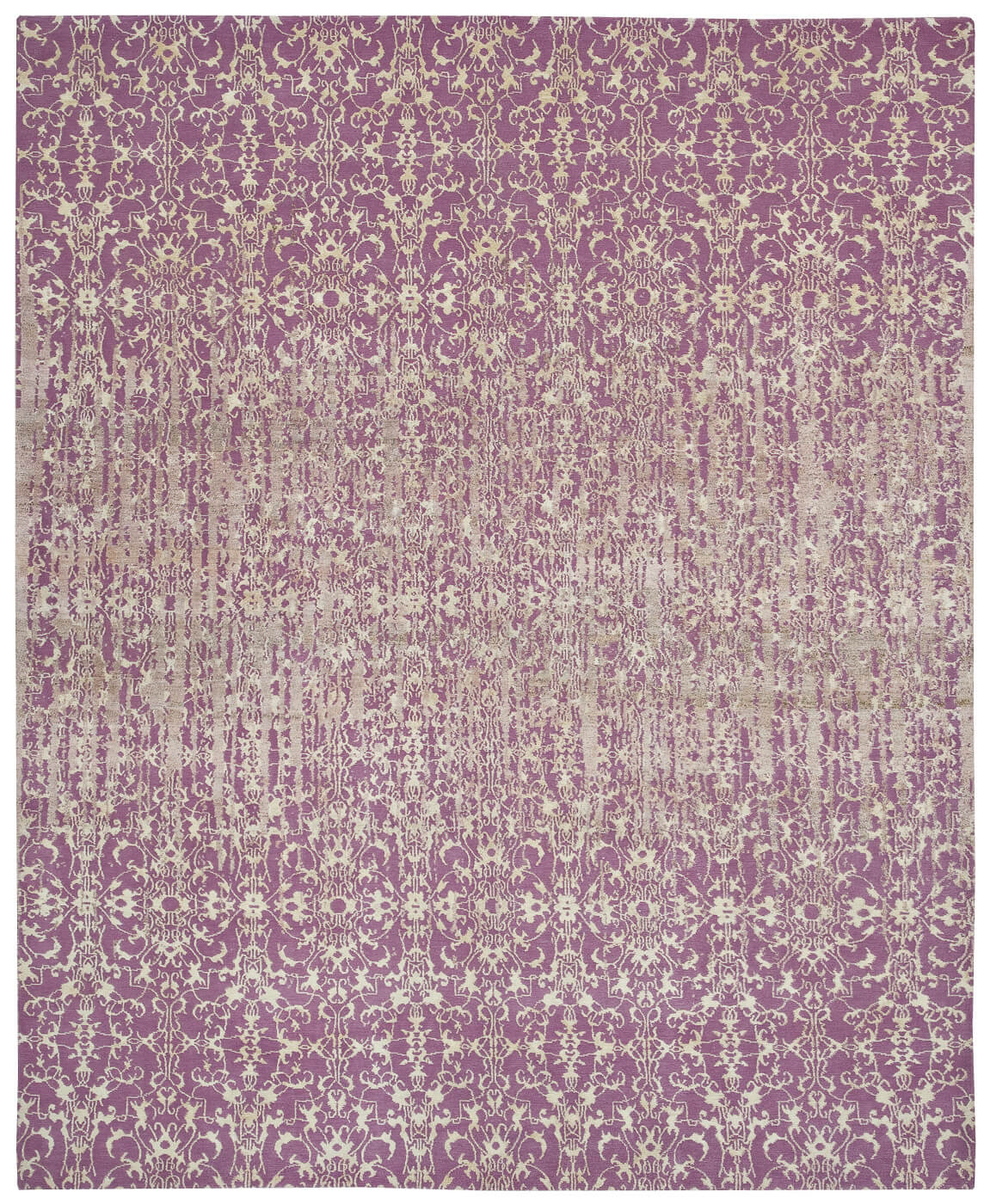 Milano double vendetta paars tapijt | Maat: 400 × 500 cm