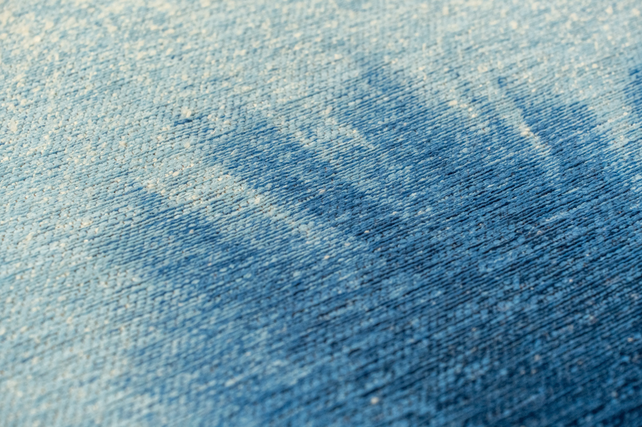 Drop Dream In Blue vloerkleed | Maat: 100 × 140 cm