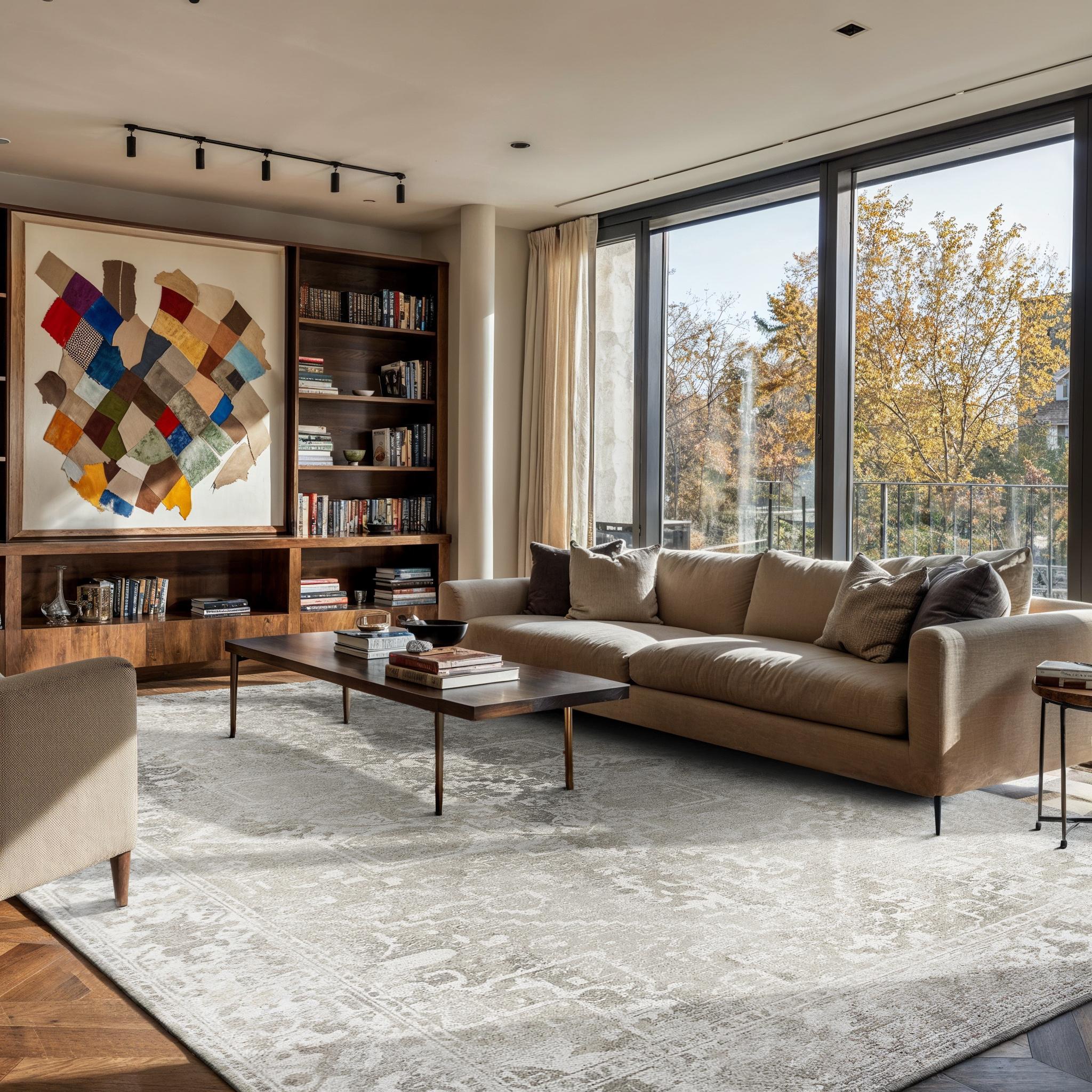 Suede tapijt | Maat: 200 × 280 cm