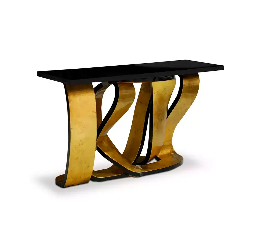 Ribbon goudblad console