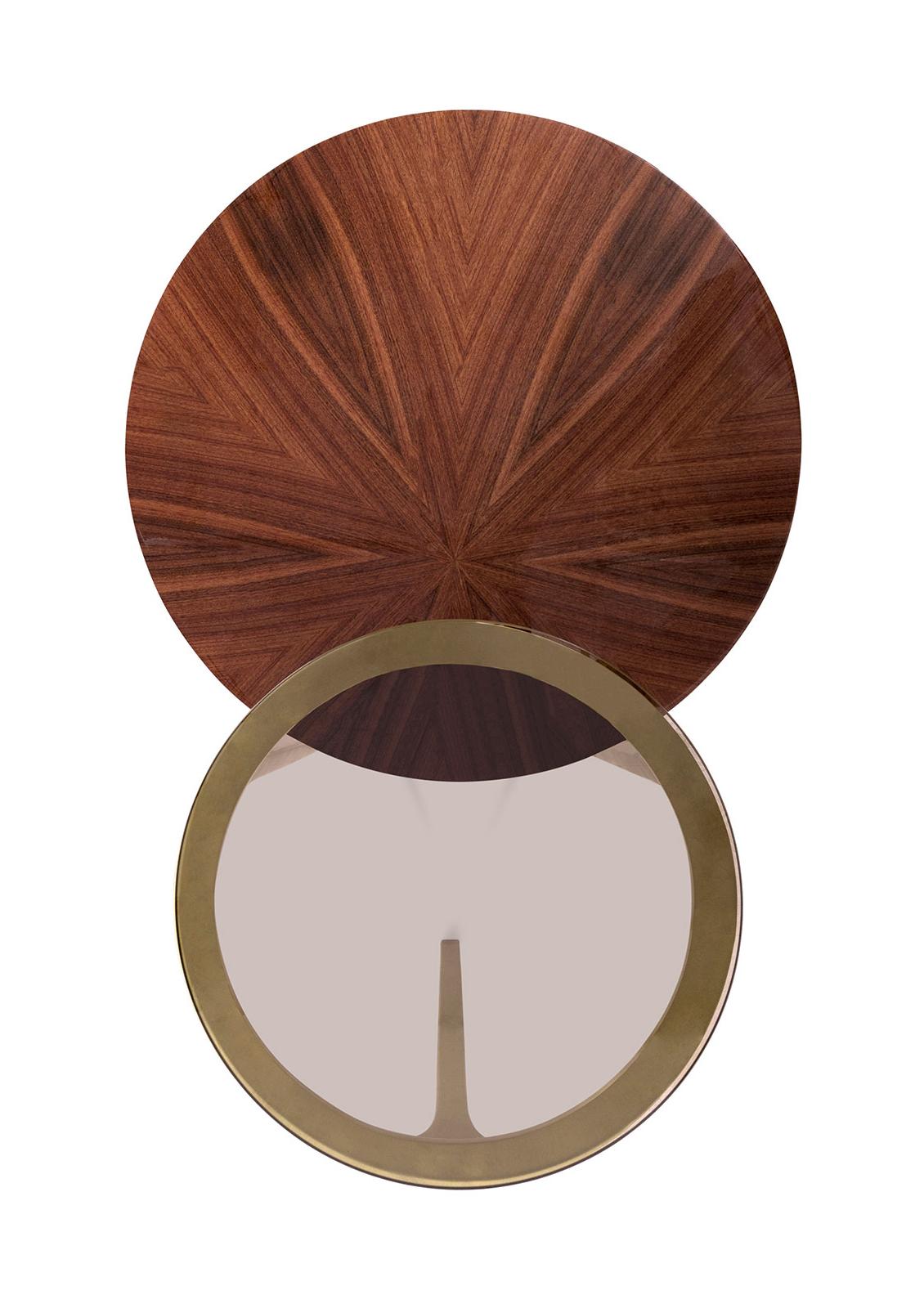 Twee-laags bijzettafel bijzettafel