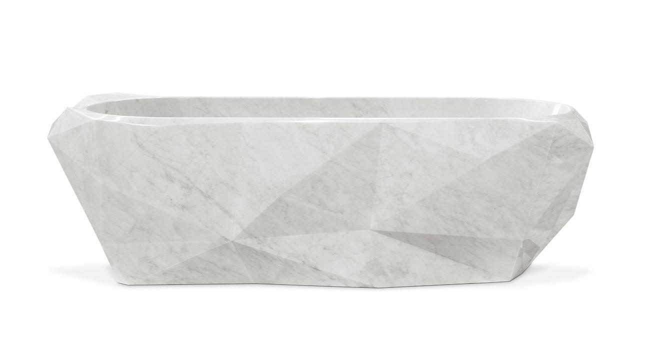 Gemstone marmer badkuip