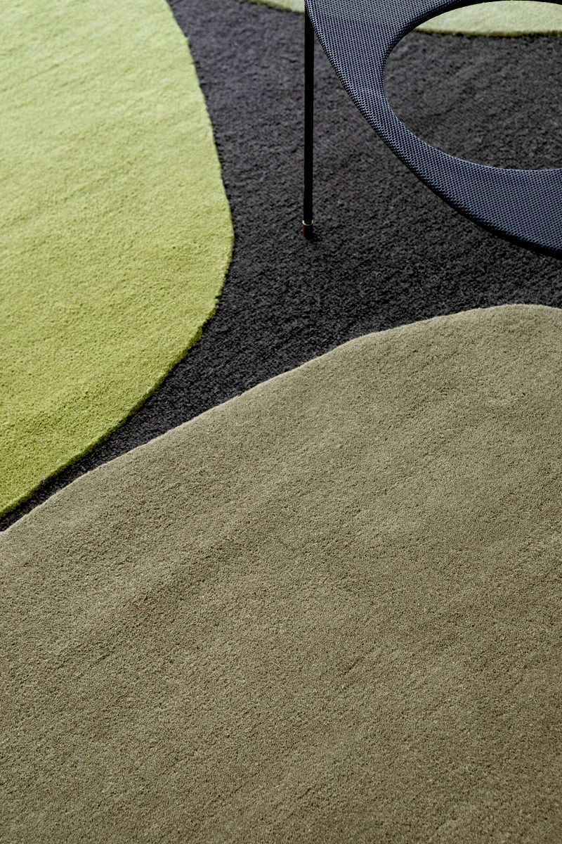 Decor plateau moss handtufted tapijt | Maat: 200 × 280 cm