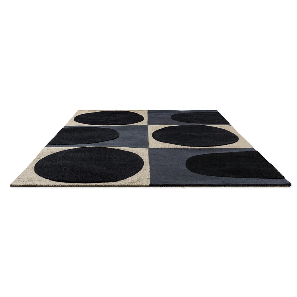 Spot Square Blue/Navy vloerkleed