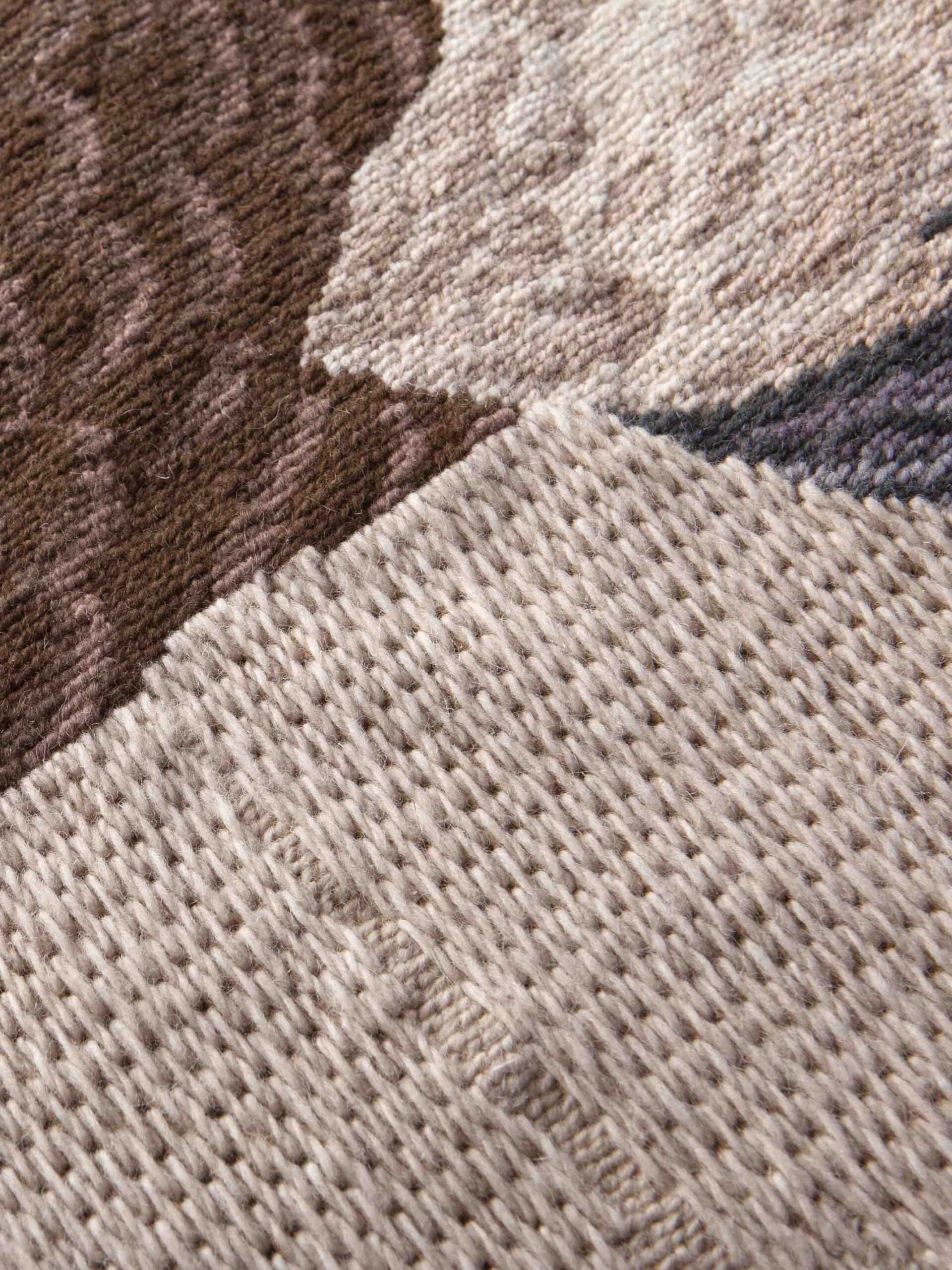 Migratie gazza cirkel designer handgeweven tapijt