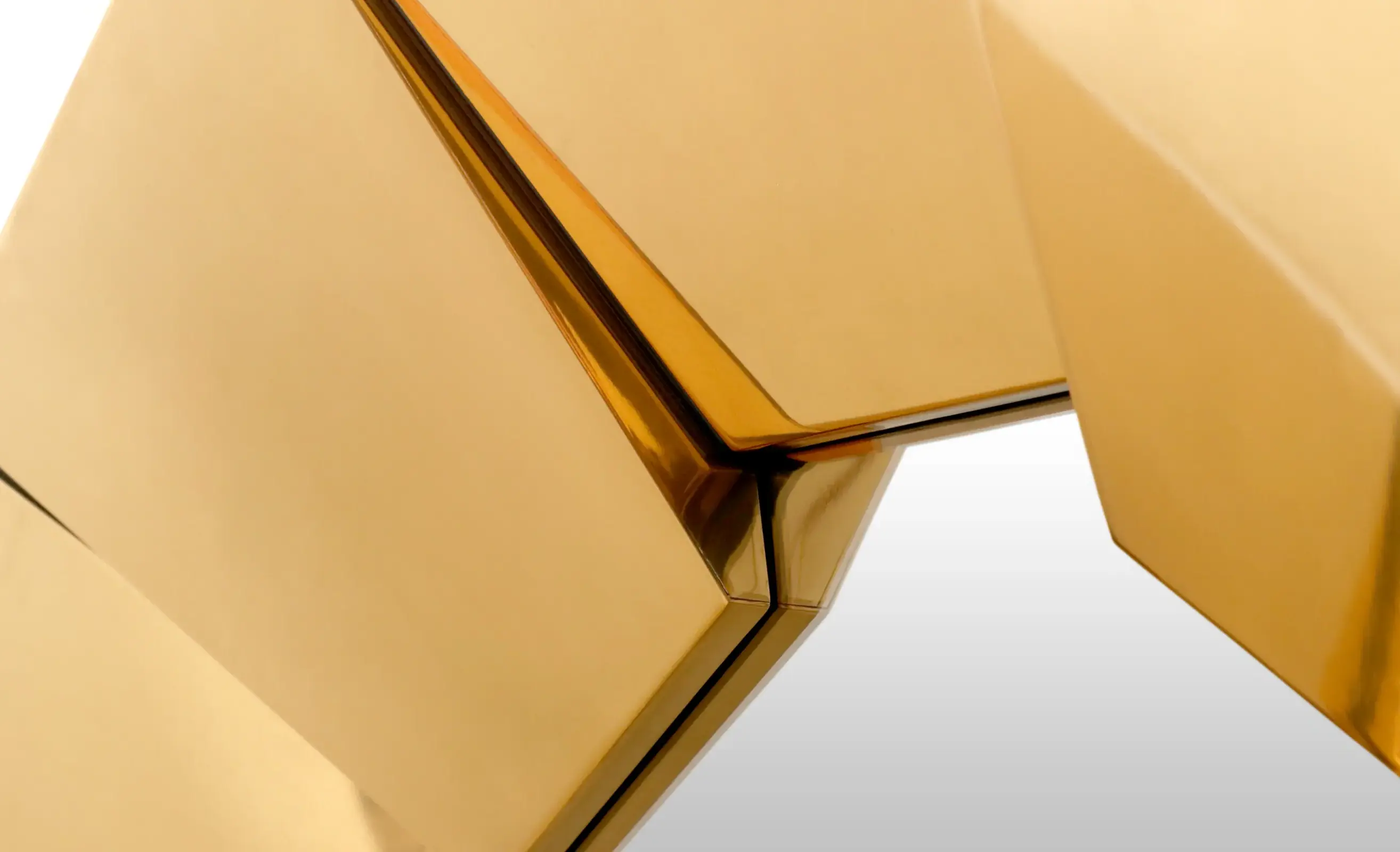 Radiance gouden spiegel