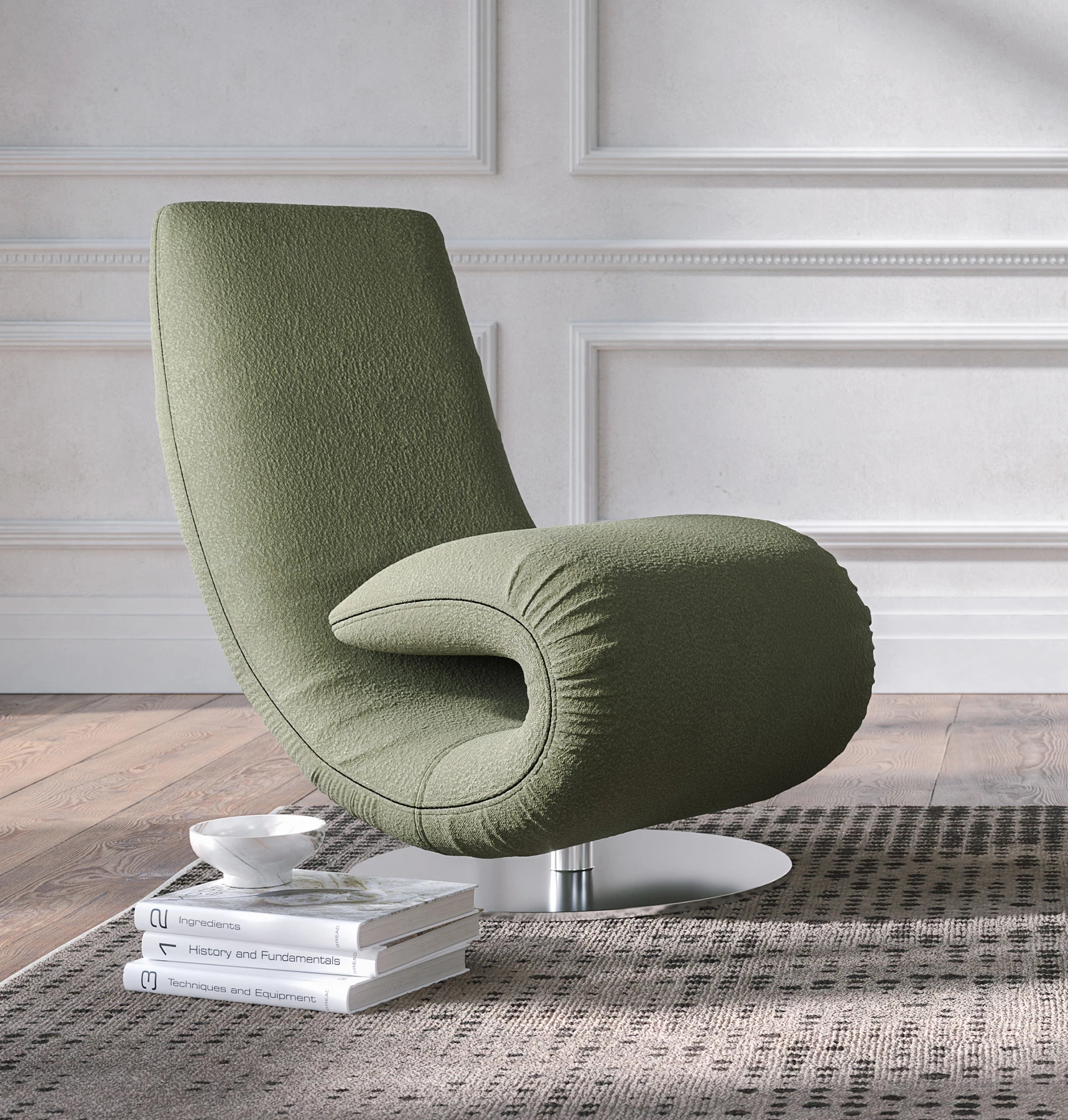 Ricciolo chaise longue