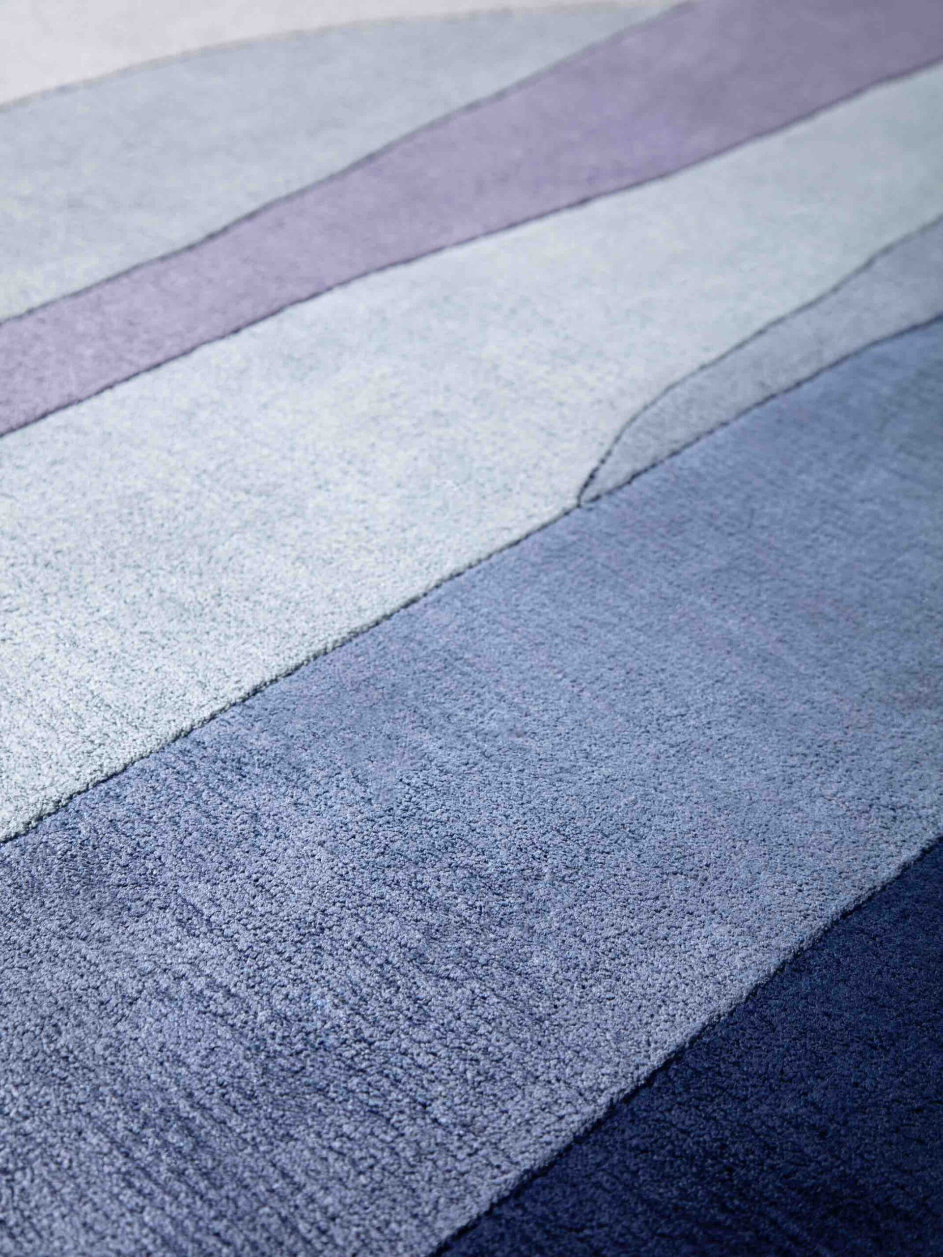 Scape Violet designer vloerkleed