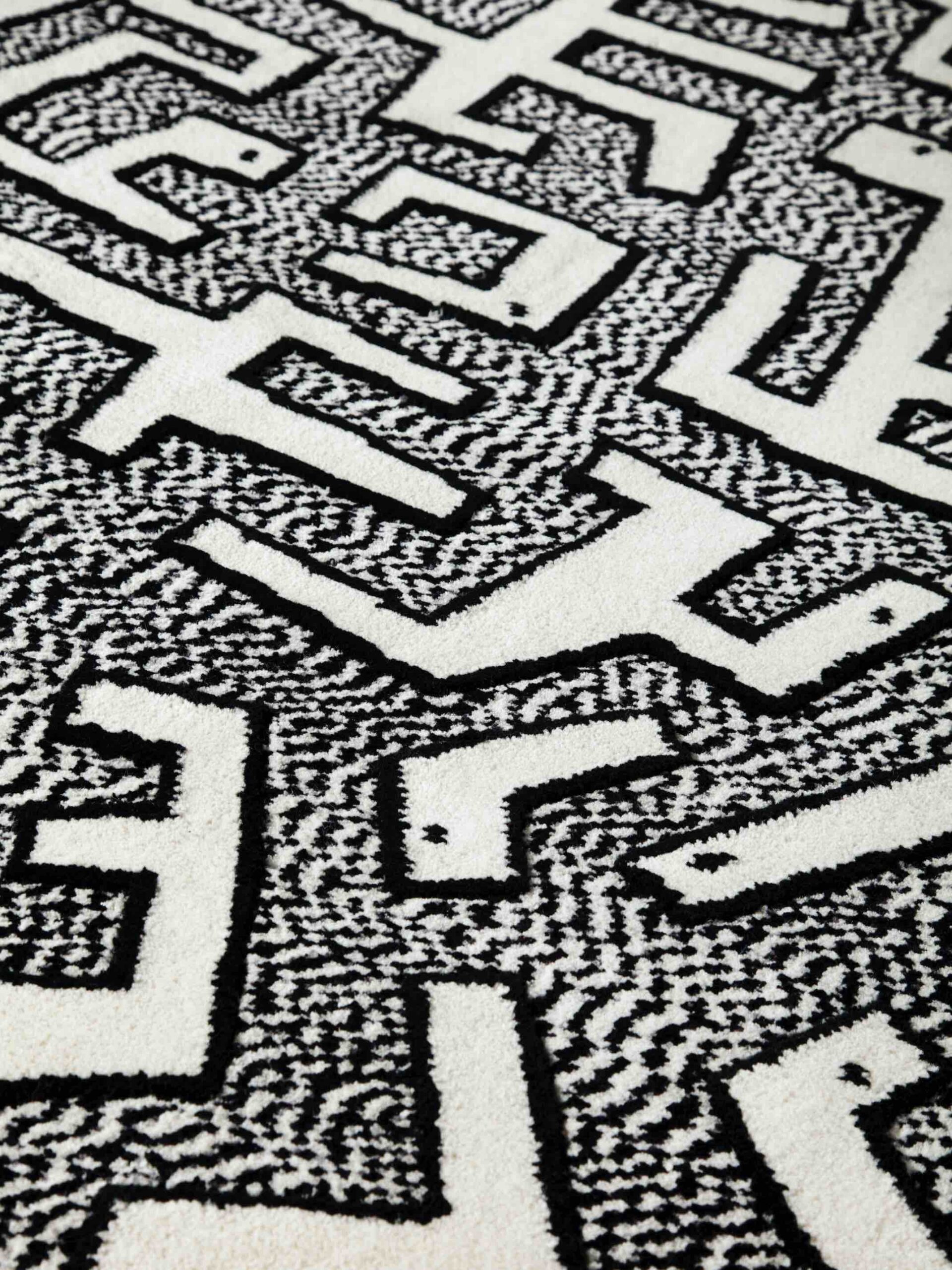 Ciliophora rond designer tapijt