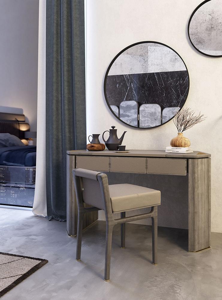 Amerigo Italiaanse gemaakte stoel | Configuratie: Zonder armleuningen | Bekleding: Leer