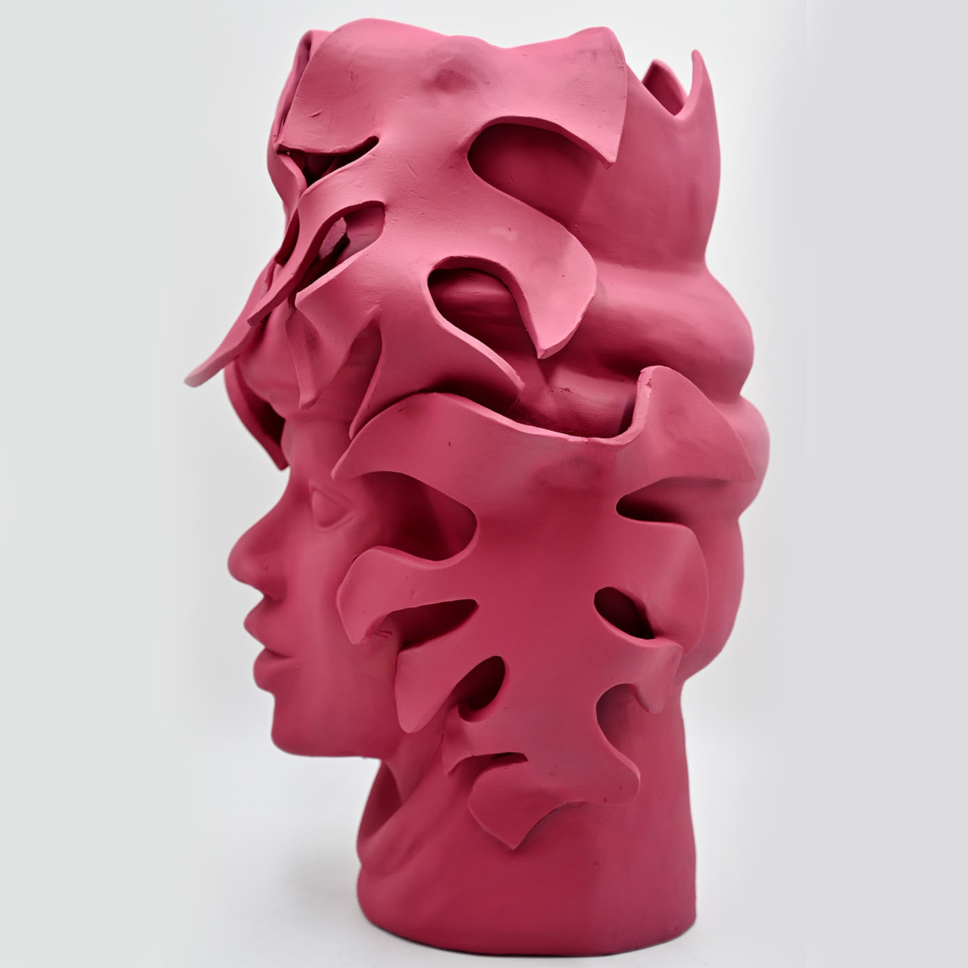 Moor's Head roze sculptuur