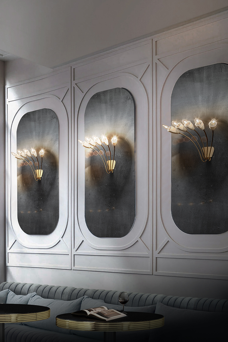 Shimmer wandlamp - 1